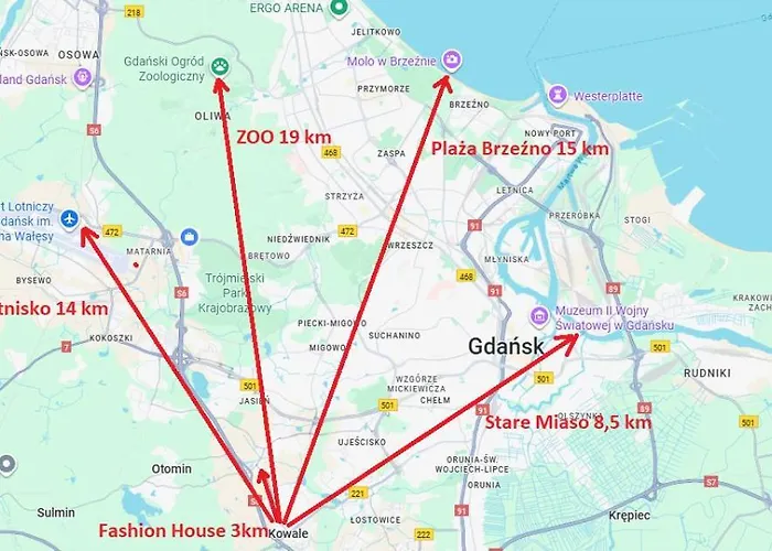 Appartement Garden View Gdansk Trojmiasto *